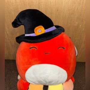 Squishmallow Plush Toy 8” Detra the Octopus Halloween Witch Stuffed Animal